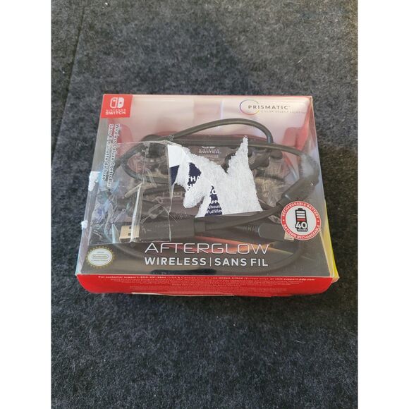 NIB PDP Nintendo Switch Afterglow Prismatic Wireless Deluxe Controller - Picture 1 of 4